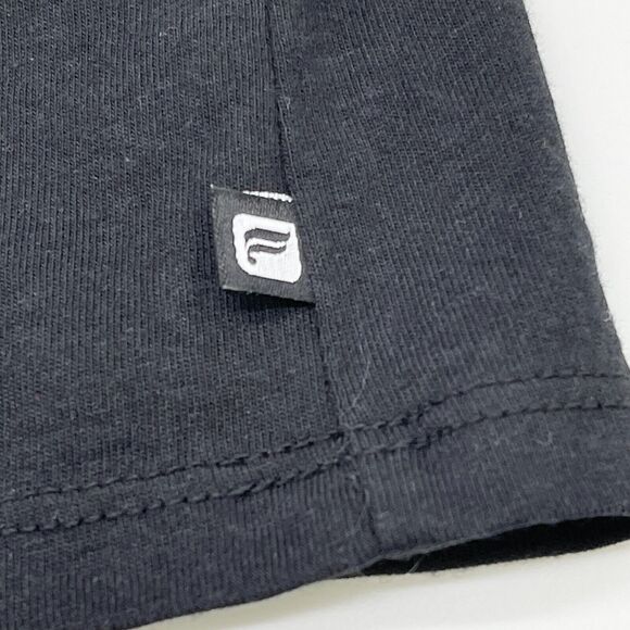 Fabletics Zarina T-Shirt Womens Large Crochet Inset Stipe Activewear Athleisure - Picture 6 of 10